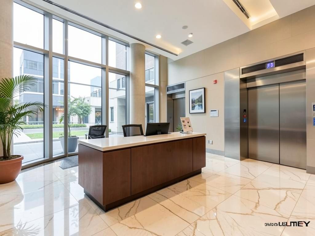 Office floor in a business tower, Rruga e Kavajës